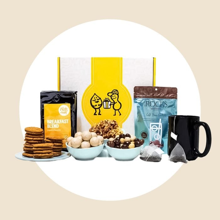 Coffee, Tea & Treats Gift Box Via Nuts.com