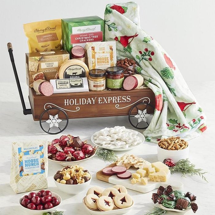 Holiday Sweet And Savory Wagon  Via Harryanddavid.com