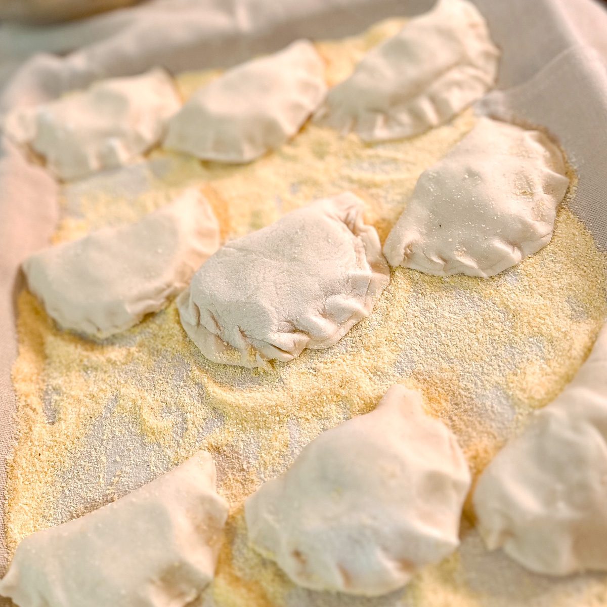 I Tried Martha Stewarts Favorite Comfort Food Pierogi Assembled.