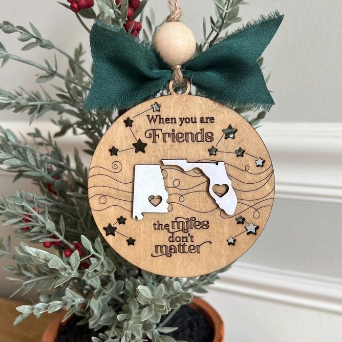 Personalized Friendship Ornament