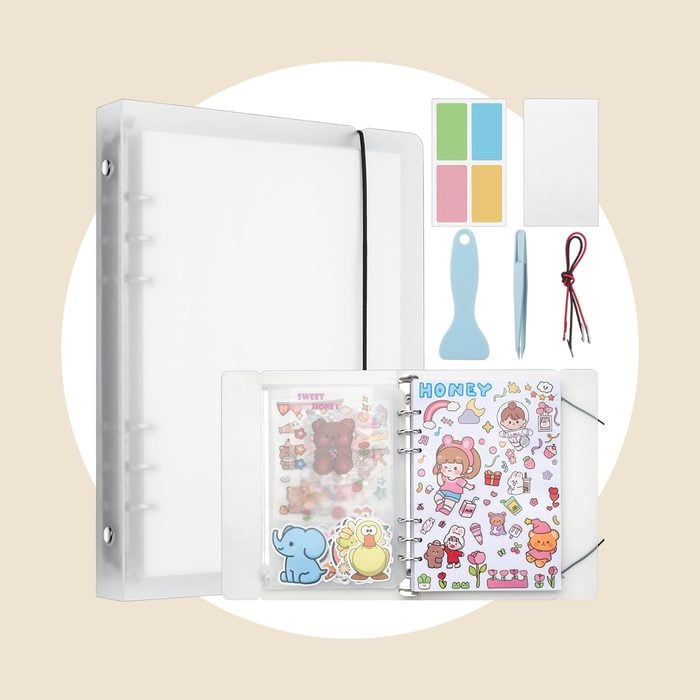 Reusable Sticker Album Via Amazon.com