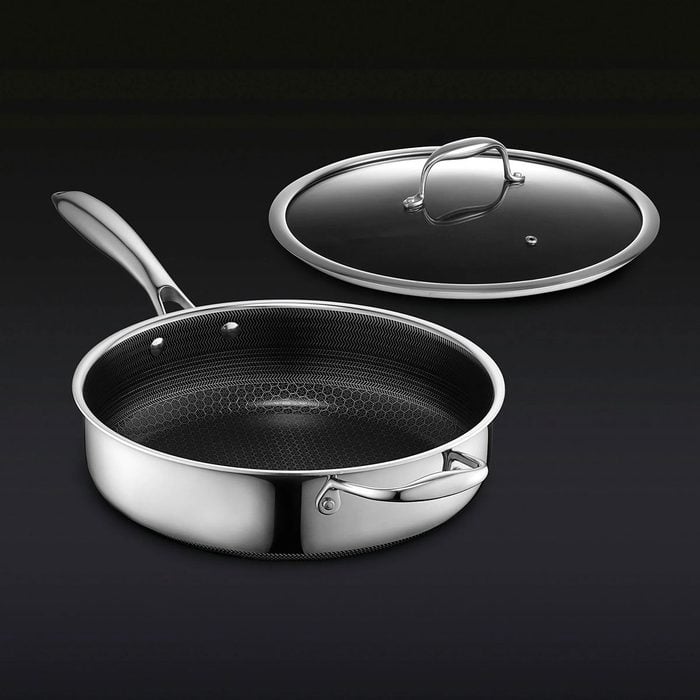 Hybrid Deep Sauté Pan With Lid
