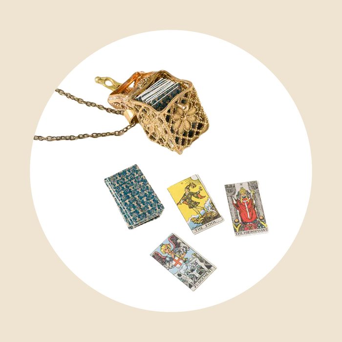 Tiny Tarot Deck Necklace