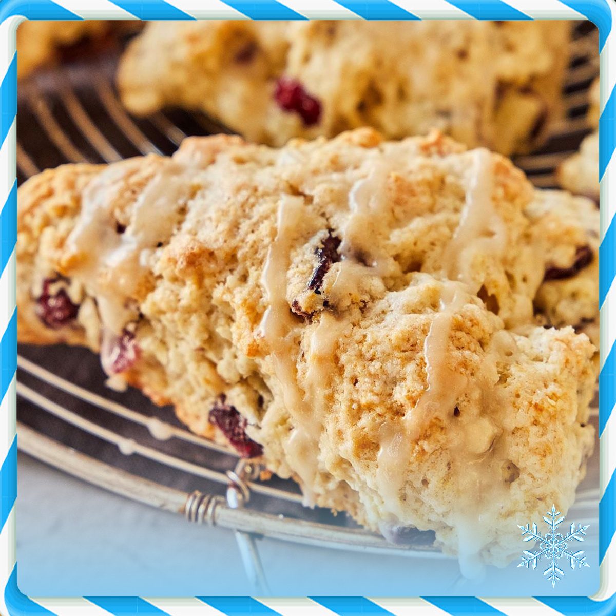 Cranberry Orange Scones 