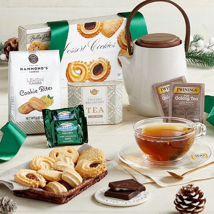 Wintry Warmer Tea Gift Via 800baskets.com