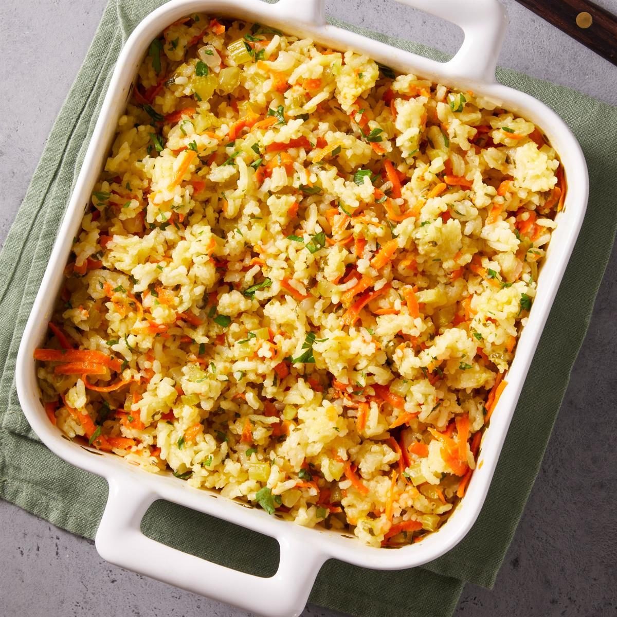 Baked Rice Pilaf