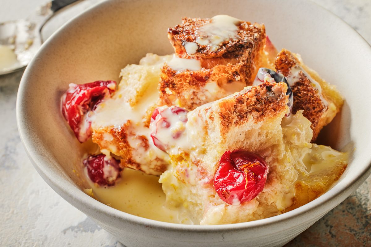 Cranberry Bread Pudding