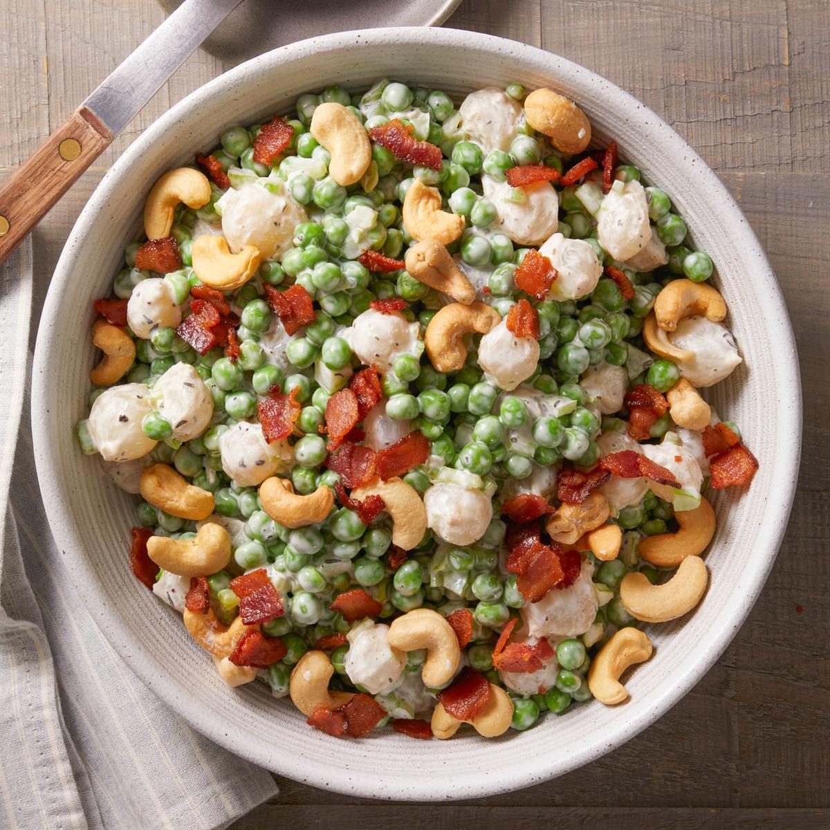 Creamed Peas and Onions