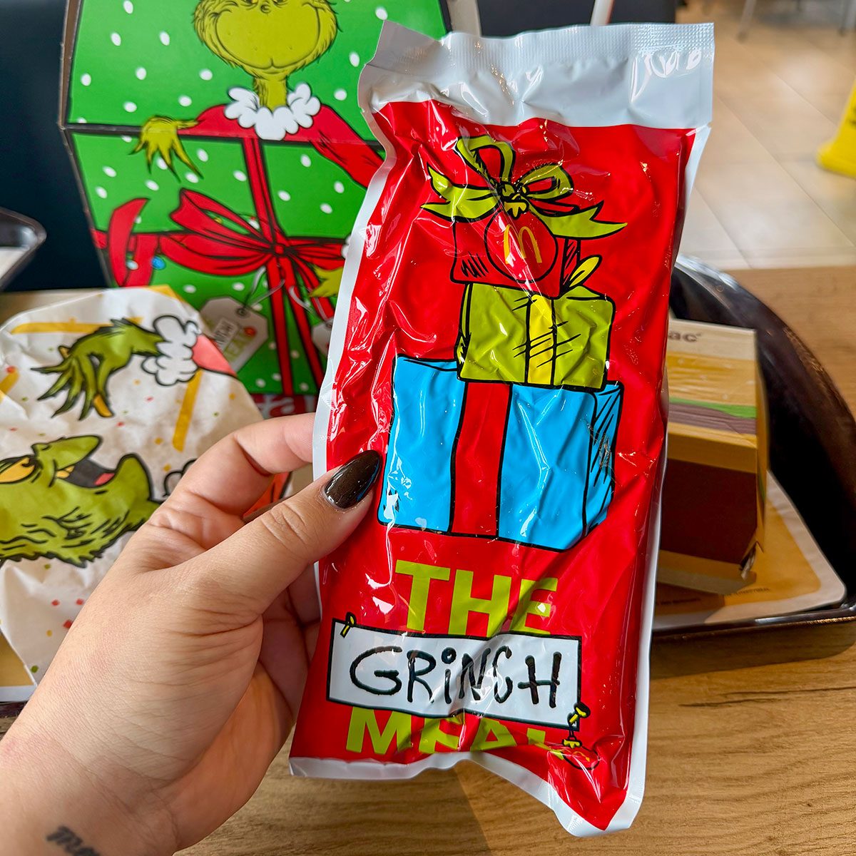 I Tried Mcdonalds Grinch Meal And The Dill Pickle Mcshaker Fries Img 3076 Hayley Schueneman For Taste Of Home