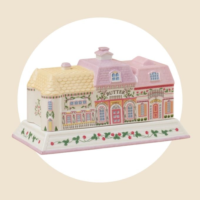 Lenox Spice Village Butter Dish