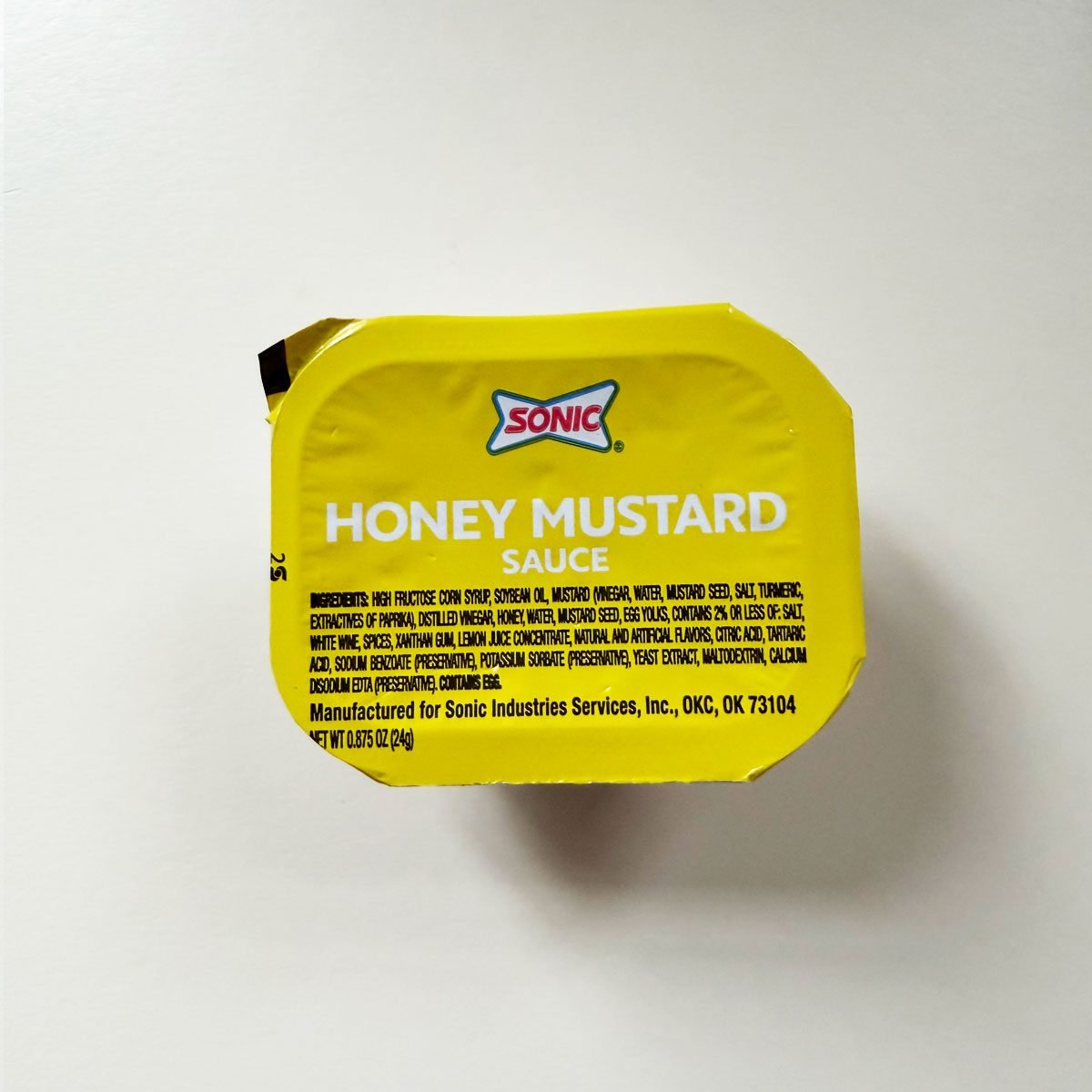 8 Fast Food Honey Mustards Sonic Img 3658
