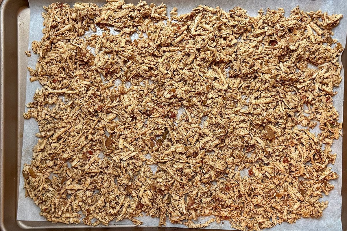 I Tried Shredded Tofu Shredded Tofu Before Baking Lesley Balla