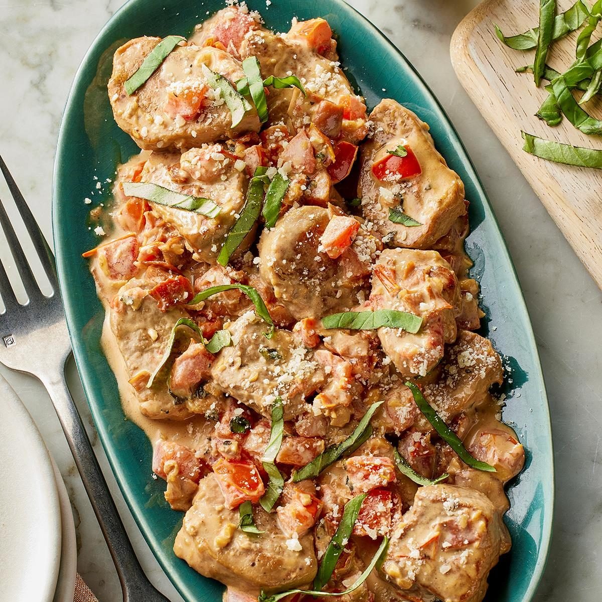 Tuscan Pork Tenderloin